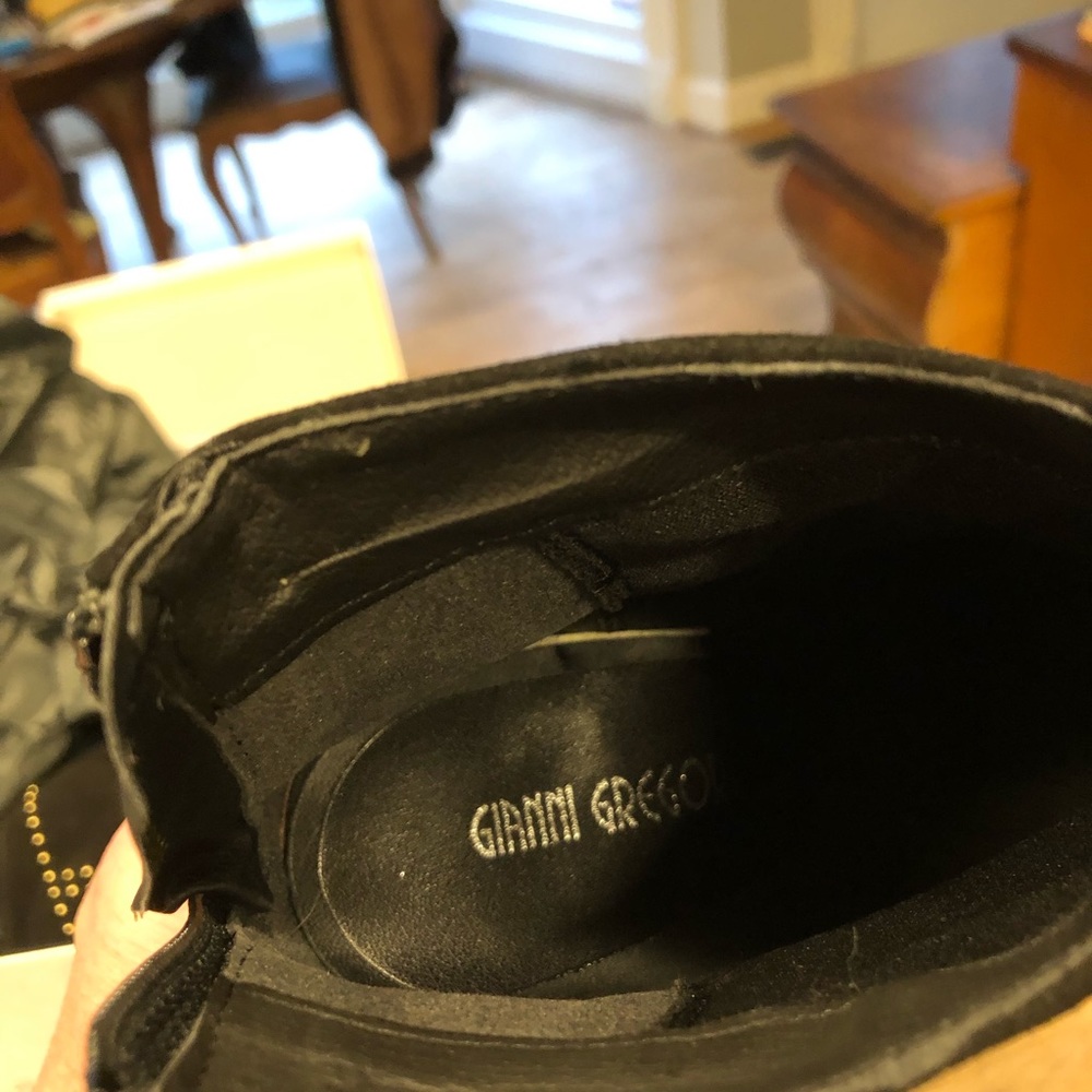 Gianni Gregory Suede Booties